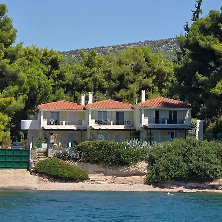 Villa Evia Blue Paradise, Sea Front, Beachfront Villa, Frontline Villa, Eretria, Evia, Greece *