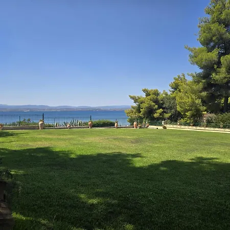 Evia Blue Paradise, Sea Front, Beachfront Villa, Frontline Villa, Eretria, Evia, Greece Villa