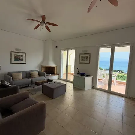 Evia Blue Paradise, Sea Front, Beachfront Villa, Frontline Villa, Eretria, Evia, Greece Villa *