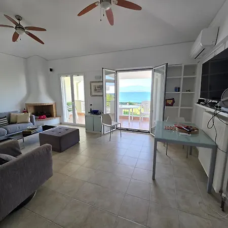 Evia Blue Paradise, Sea Front, Beachfront Villa, Frontline Villa, Eretria, Evia, Greece *
