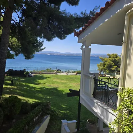 Evia Blue Paradise, Sea Front, Beachfront Villa, Frontline Villa, Eretria, Evia, Greece * Chalkís