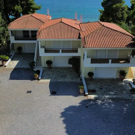 Villa Evia Blue Paradise, Sea Front, Beachfront Villa, Frontline Villa, Eretria, Evia, Greece Chalkís